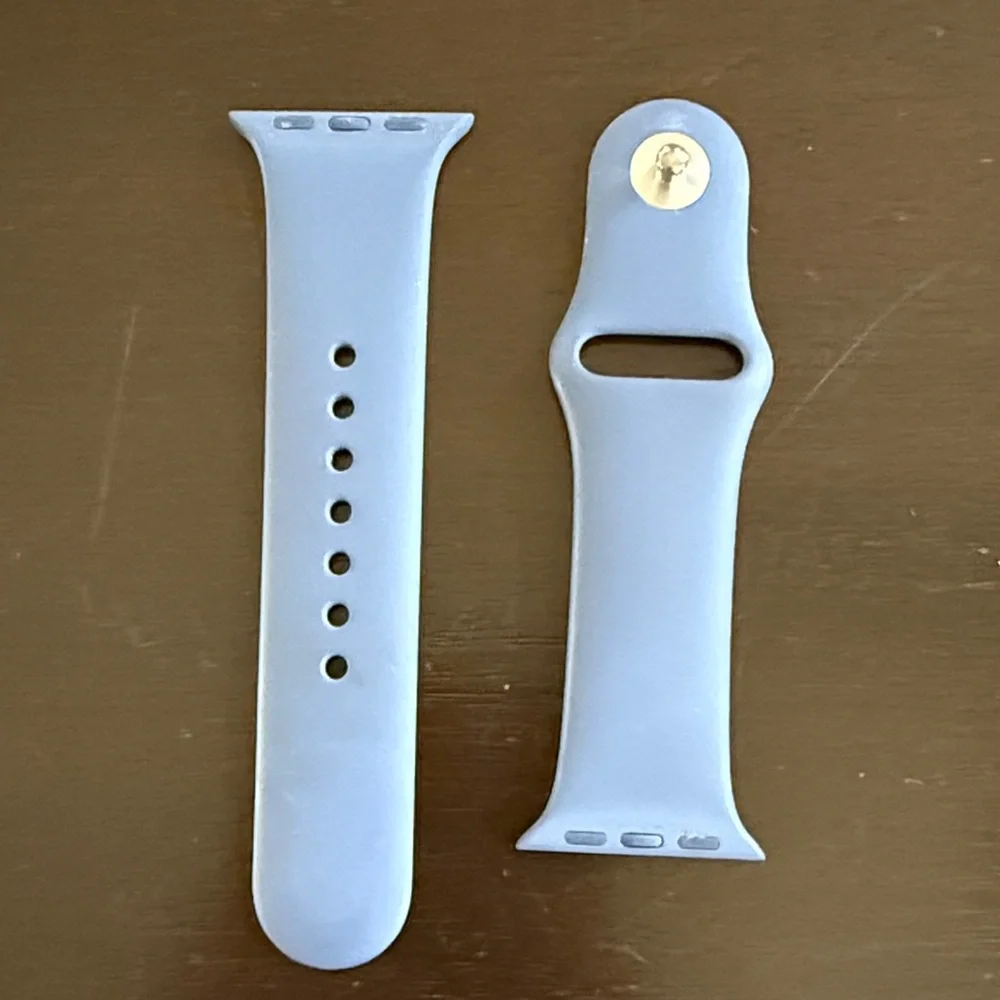 Apple Blue Silicone 40mm Band